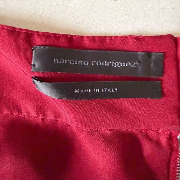 Narciso Rodriguez Silk Cocktail Dress - Picture 4 of 8